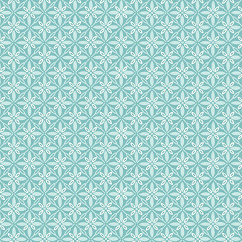 Kimberbell Basics Flannel MASF9396-Q Aqua by Maywood Studio, Image
