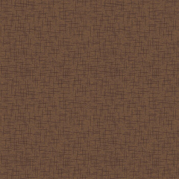 Kimberbell Basics Flannel MASF9399-A Brown by Maywood Studio, Image