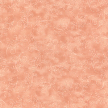 Equinox 13469-36 Pale Peach by Painted Sky Studio for Benartex, Image