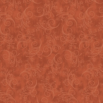 Equinox 13469-38 Terracotta by Painted Sky Studio for Benartex, Image