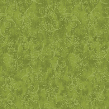 Equinox 13469-44 Green by Painted Sky Studio for Benartex, Image