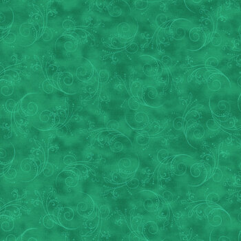 Equinox 13469-46 Emerald by Painted Sky Studio for Benartex, Image