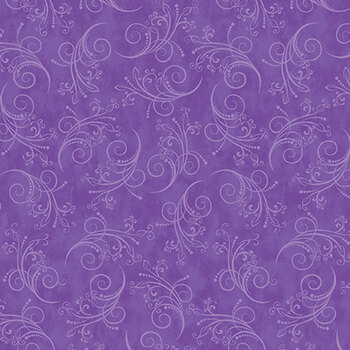 Equinox 13469-64 Grape by Painted Sky Studio for Benartex, Image