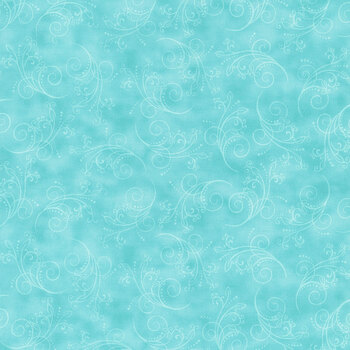 Equinox 13469-81 Light Turquoise by Painted Sky Studio for Benartex, Image