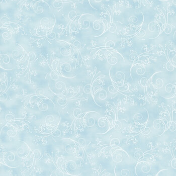 Equinox 13469-82 Aquamarine by Painted Sky Studio for Benartex, Image