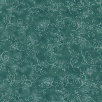 Equinox 13469-85 Dark Teal by Painted Sky Studio for Benartex, Image