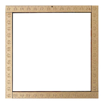 Wood Frame Ruler 10