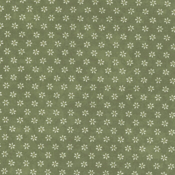 Friendship Garden 3627-66 Green Little Flowers by Gail Pan for Henry Glass Fabrics