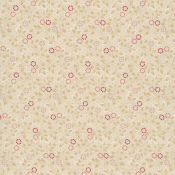 Hearth & Home 3616-44 Cream Daisy Dot Vine by Janet Rae Nesbitt for Henry Glass Fabrics