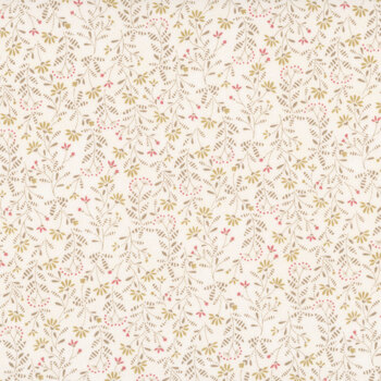 Hearth & Home 3623-22 Cream Pink Calico by Janet Rae Nesbitt for Henry Glass Fabrics