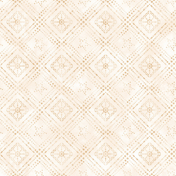 Hearth & Home 3613-44 Cream Log Cabin Dot by Janet Rae Nesbitt for Henry Glass Fabrics, Image