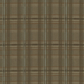 Hearth & Home 3620-66 Green Printed Plaid by Janet Rae Nesbitt for Henry Glass Fabrics