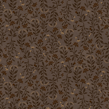Hearth & Home 3623-38 Brown Calico by Janet Rae Nesbitt for Henry Glass Fabrics, Image