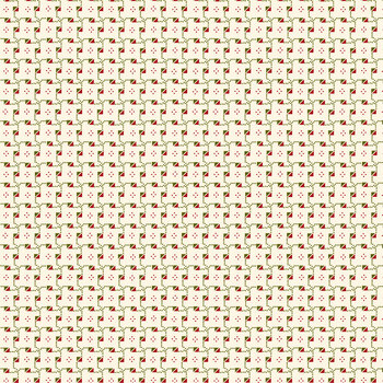 Seasonal Shirtings 2572-68 Green/Red Triangles by Stacy West for Henry Glass Fabrics, Image