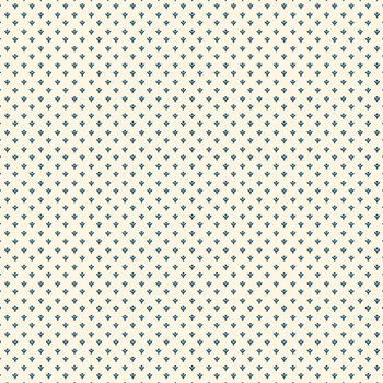Seasonal Shirtings 2567-07 Blue Tiny Bud by Stacy West for Henry Glass Fabrics, Image