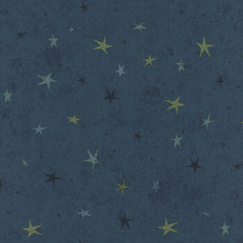 Seeing Stars 3556-77 Indigo by Janet Rae Nesbitt for Henry Glass Fabrics