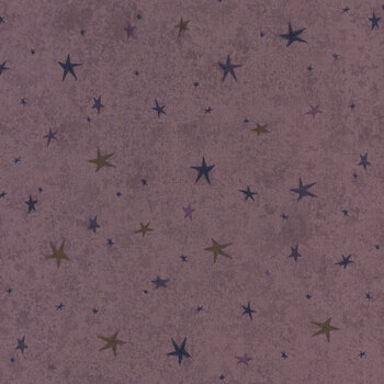 Seeing Stars 3556-55 Purple by Janet Rae Nesbitt for Henry Glass Fabrics