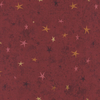 Seeing Stars 3556-88 Red by Janet Rae Nesbitt for Henry Glass Fabrics
