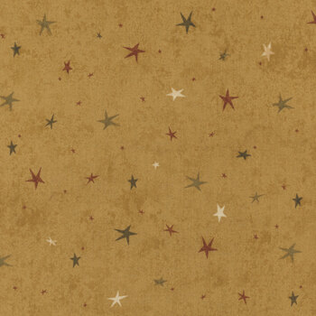 Seeing Stars 3556-33 Gold by Janet Rae Nesbitt for Henry Glass Fabrics