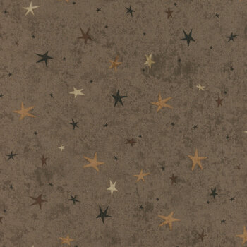 Seeing Stars 3556-38 Brown by Janet Rae Nesbitt for Henry Glass Fabrics