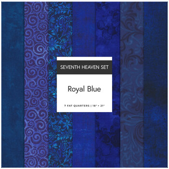 Seventh Heaven  7 FQ Set - Royal Blue, Image