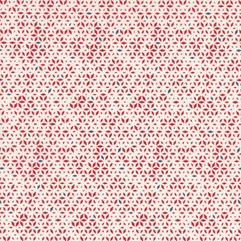 Front Porch Charm 4700-01 White Geometric by Satin Moon Designs for Blank Quilting Corporation, Image