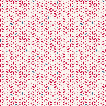 Front Porch Charm 4700-01 White Geometric by Satin Moon Designs for Blank Quilting Corporation, Image