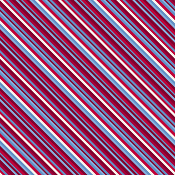 Front Porch Charm 4696-88 Red Bias Stripe by Satin Moon Designs for Blank Quilting Corporation, Image