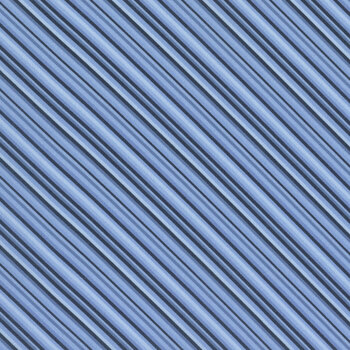 Front Porch Charm 4696-75 Blue Bias Stripe by Satin Moon Designs for Blank Quilting Corporation, Image