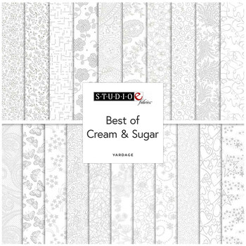 Best of Cream & Sugar  Yardage by Studio E Fabrics, Image
