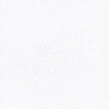 Best of Cream & Sugar 8924-01W White on White Linear Floral by Studio E Fabrics, Image