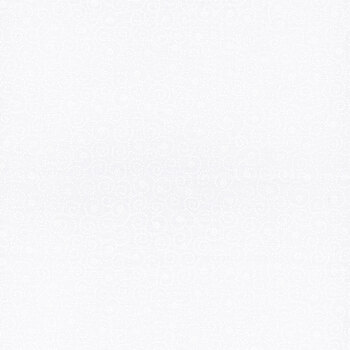 Best of Cream & Sugar 8925-01W White on White Dotted Swirl by Studio E Fabrics, Image