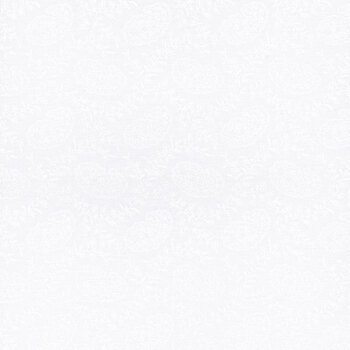 Best of Cream & Sugar 8923-01W White on White Vines & Small Foulard by Studio E Fabrics, Image