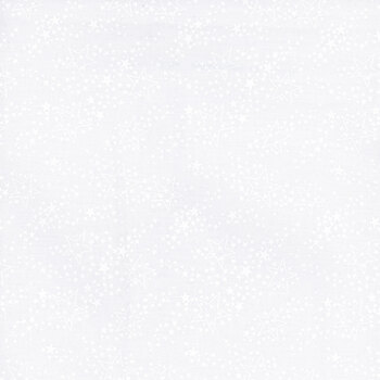 Best of Cream & Sugar 8938-01W White on White Milky Way by Studio E Fabrics, Image
