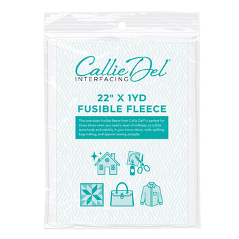 Callie Del - Fusible Fleece - 22