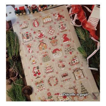 Advent Calendar 2020 Cross Stitch Pattern, Image