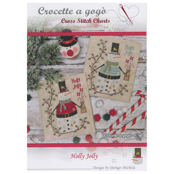 Holly Jolly Cross Stitch Pattern, Image