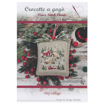 Tiny Village Cross Stitch Pattern, Image