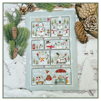 Snowman's Life Cross Stitch Pattern, Image