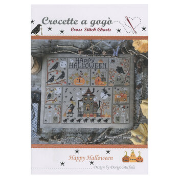 Happy Halloween Cross Stitch Pattern, Image