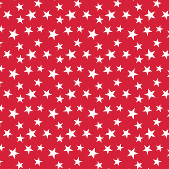Celebrate the USA 15201-10 Red Celebration Stars by Kanvas Studio for Benartex, Image