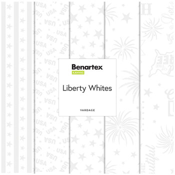 Liberty Whites  Yardage by Kanvas Studio for Benartex, Image