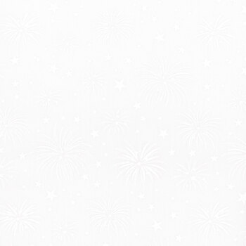Liberty Whites 15210-09 White Little Fireworks by Kanvas Studio for Benartex, Image