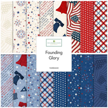 Founding Glory  Yardage by Jennifer Pugh for Wilmington Prints, Image