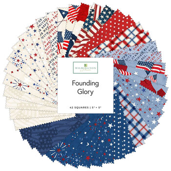 Founding Glory  5 Karat Crystals by Jennifer Pugh for Wilmington Prints, Image