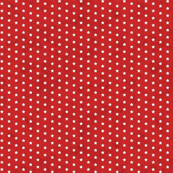 Founding Glory 49368-331 Red Small Stars by Jennifer Pugh for Wilmington Prints, Image