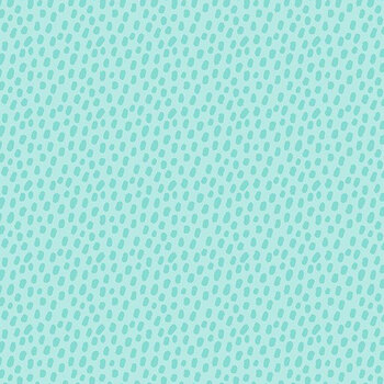 Safari Snuggles 42035-747 Teal Dots by Jenny Faw for Wilmington Prints, Image