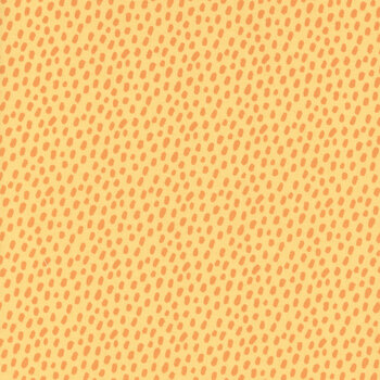 Safari Snuggles 42035-888 Orange Dots by Jenny Faw for Wilmington Prints, Image