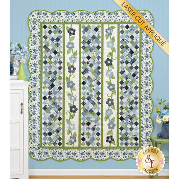  Flower Girl Quilt Kit - Nantucket Summer - RESERVE, Image