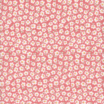 Aunt Grace Loves U R351823D-PINK Packed Flowers by Judie Rothermel for Marcus Fabrics, Image